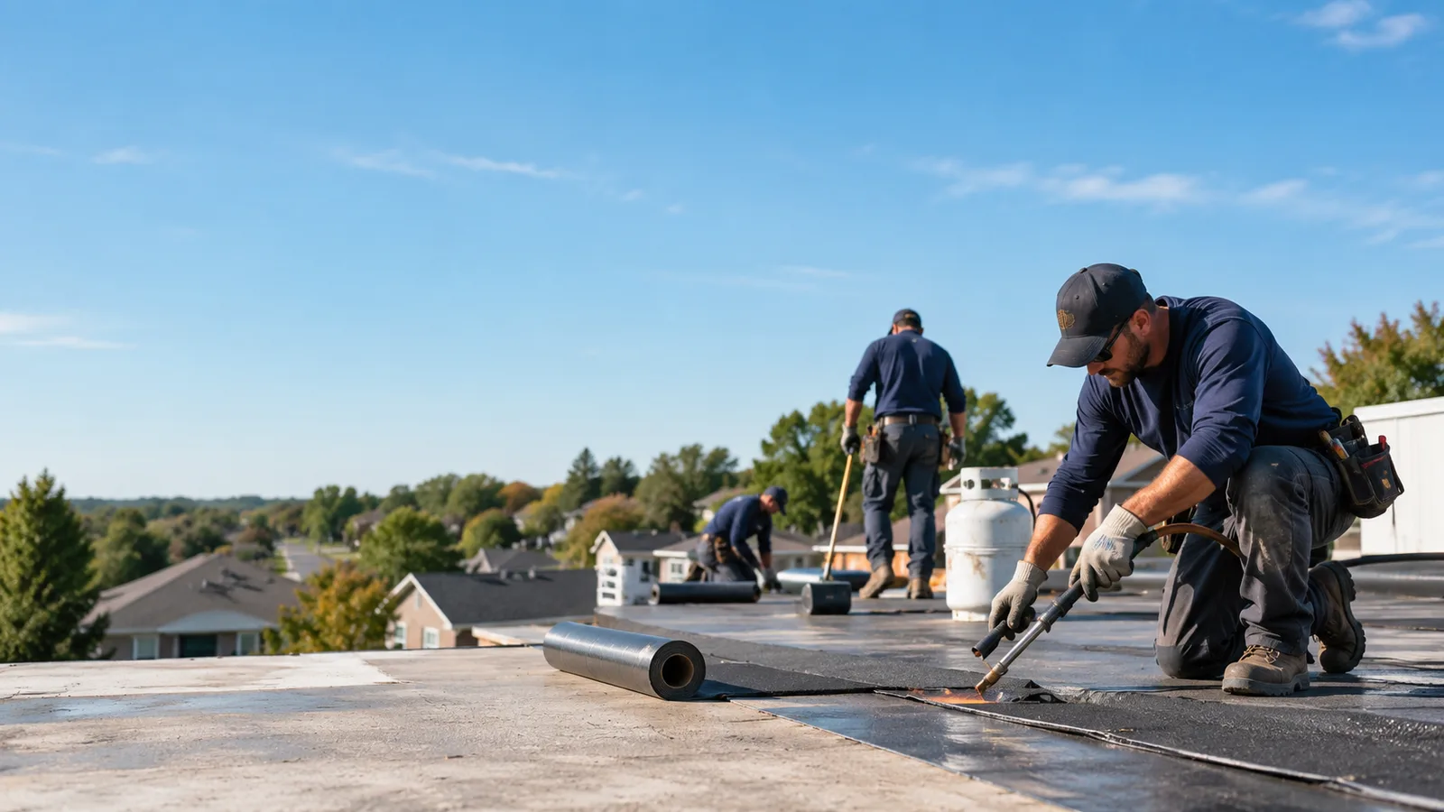Flat Roof Leak Repair providers in Markle, IN